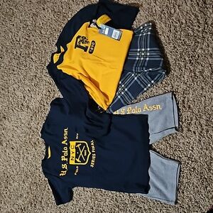 Polo 4 Piece Pajama Set
